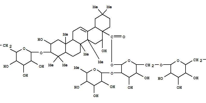 Structure of BellissaponinBS4
