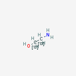 Ethanolamine-13C2结构式