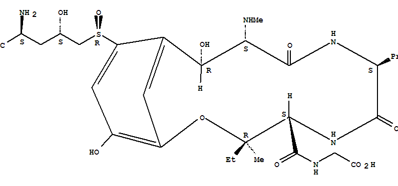 Structure of ustiloxin A