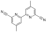 6,6-DICYANO-4,4-DIMETHYL-2,2-BIPYRIDINE结构式