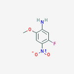 Structure of 5-fluoro-2-methoxy-4-nitroaniline