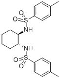 Structure of (1R,2R)-(+)-N,N-DI-P-TOSYL-1,2-CYCLOHEXANEDIAMINE
