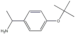 Structure of Benzenemethanamine, 4-(1,1-dimethylethoxy)-.alpha.-methyl-