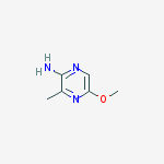 Structure of 5-methoxy-3-methylpyrazin-2-amine