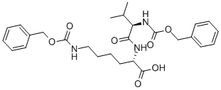 Structure of Z-D-VAL-LYS(Z)-OH