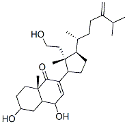 Structure of 9,11-seco-3,6,11-trihydroxy-24-methylenecholest-7-en-9-one