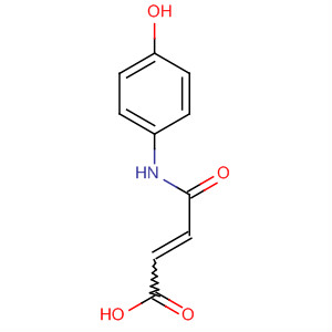 Structure of 2-Butenoic acid, 4-[(4-hydroxyphenyl)amino]-4-oxo-