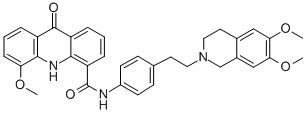 Structure of Elacridar