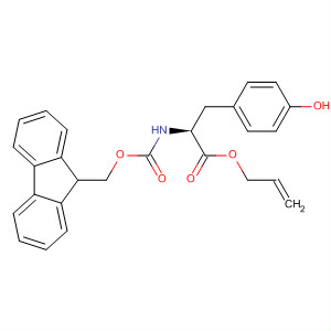 L-Tyrosine, N-[(9H-fluoren-9-ylmethoxy)carbonyl]-, 2-propenyl ester结构式