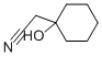 Structure of (1-HYDROXY-CYCLOHEXYL)-ACETONITRILE