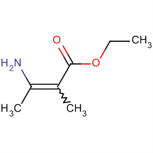 METHYL 3-AMINO-2-METHYLCROTONATE结构式
