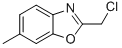 2-(CHLOROMETHYL)-6-METHYL-1,3-BENZOXAZOLE结构式