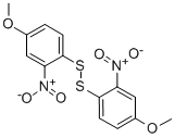 Structure of BIS(2-NITRO-4-METHOXYPHENYL)DISULFIDE