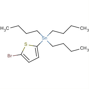 Structure of Stannane, (5-bromo-2-thienyl)tributyl-