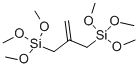 Structure of 1,1-BIS(TRIMETHOXYSILYLMETHYL)ETHYLENE