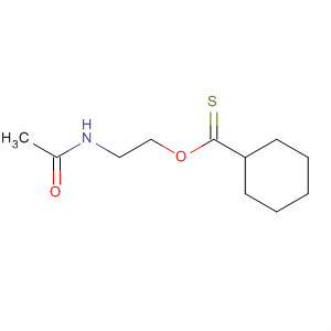 Cyclohexanecarbothioic acid, S-[2-(acetylamino)ethyl] ester结构式
