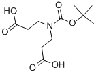Structure of Boc-iminodipropionic acid