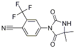 Structure of 4-(4,4-DIMETHYL-2,5-DIOXOIMIDAZOLIDIN-1-YL)-2-TRIFLUOROMETHYLBENZONITRILE