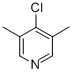 Structure of 4-chloro-3,5-dimethylpyridine