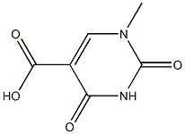 Structure of 1-Methyl-2,4-dioxo-1,2,3,4-tetrahydro-5-pyriMidinecarboxylic acid