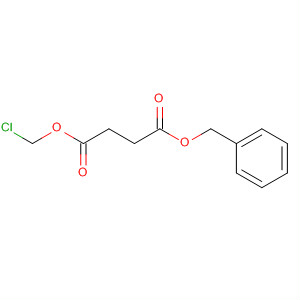 Structure of Butanedioic acid, chloromethyl phenylmethyl ester