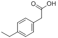 Structure of 2-(4-ethylphenyl)acetic acid