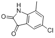 Structure of 5-Chloro-7-methylisatin