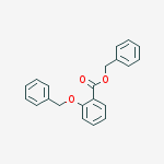 Benzyl 2-(benzyloxy)benzoate结构式