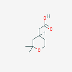Structure of 2,2-Dimethyl-4-tetrahydropyranylacetic acid