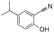 Structure of Benzonitrile,2-hydroxy-5-(1-methylethyl)-