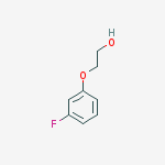 Ethanol, 2-(3-fluorophenoxy)-结构式