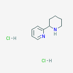 Structure of 2-(2-Piperidinyl)pyridine dihydrochloride