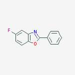 Structure of Benzoxazole, 5-fluoro-2-phenyl