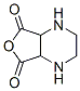 Structure of Furo[3,4-b]pyrazine-5,7-dione,  hexahydro-