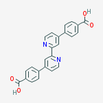 Structure of 4,4'-(2,2'-Bipyridine-4,4'-diyl)dibenzoic acid