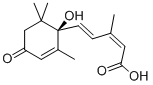 Structure of (-)-CIS, TRANS-ABSCISIC ACID