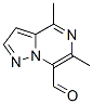 Structure of 4,6-DIMETHYLPYRAZOLO[1,5-A]PYRAZINE-7-CARBALDEHYDE