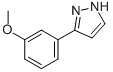Structure of 3-(3-METHOXYPHENYL)-1H-PYRAZOLE