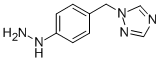 Structure of 1-(4-HYDRAZINOBENZYL)-1H-1,2,4-TRIAZOLE