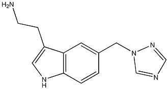 Structure of 5-(1H-1,2,4-Triazol-1-ylmethyl)-1H-indole-3-ethanamine