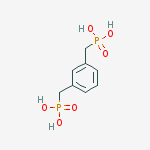 Structure of 3-((PHOSPHONOMETHYL)PHENYL))ETHYLPHOSPHONIC ACID