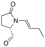 Structure of 2-PYRROLIDINECARBOXALDEHYDE,1-(1-BUTENYL)-5-OXO-,(S)-