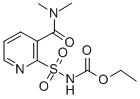 Structure of [[3-[(Dimethylamino)carbonyl]-2-pyridinyl]sulfonyl]carbamic acid ethyl ester