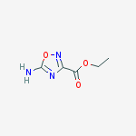 Structure of 5-AMino-[1,2,4]oxadiazole-3-carboxylic acid ethyl ester