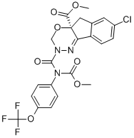 Structure of Indoxacarb