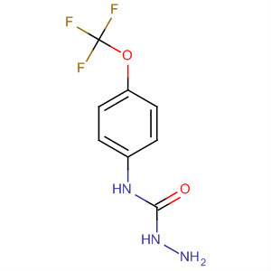N-(4-(三氟甲氧基) 苯基) 肼甲酰胺结构式