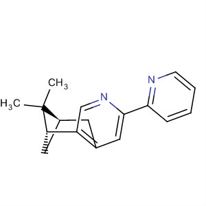 Structure of 6,8-Methanoisoquinoline,5,6,7,8-tetrahydro-7,7-dimethyl-3-(2-pyridinyl)-, (6R,8R)-