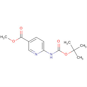 Structure of METHYL 6-[(TERT-BUTOXYCARBONYL)AMINO]NICOTINATE