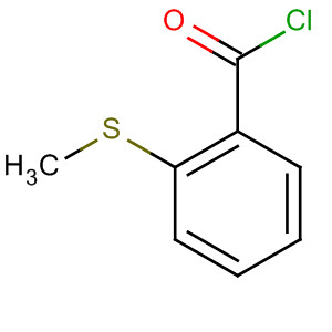 Structure of Benzoyl chloride, 2-(methylthio)-
