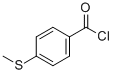 Structure of 4-(METHYLTHIO)BENZOYL CHLORIDE  95